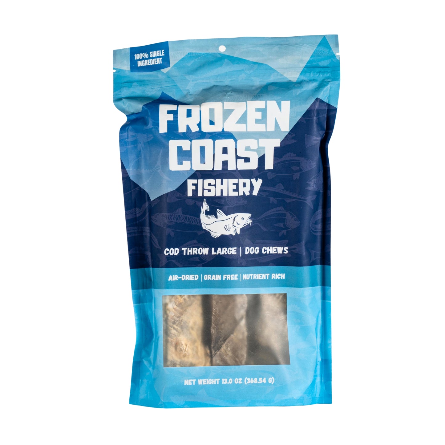 Cod Throw Stick Long-Dog Chews