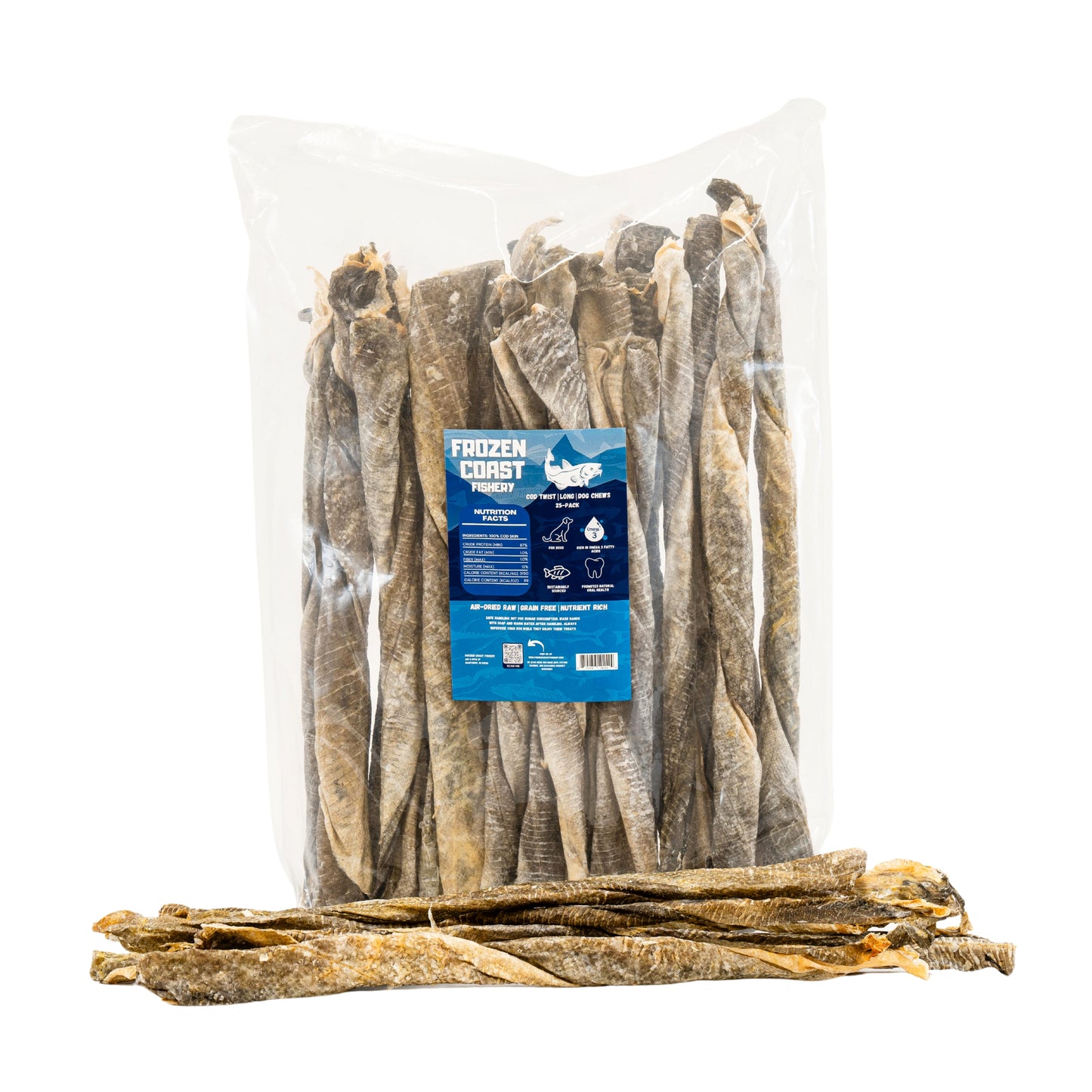 Cod Twist Long-Dog Chews