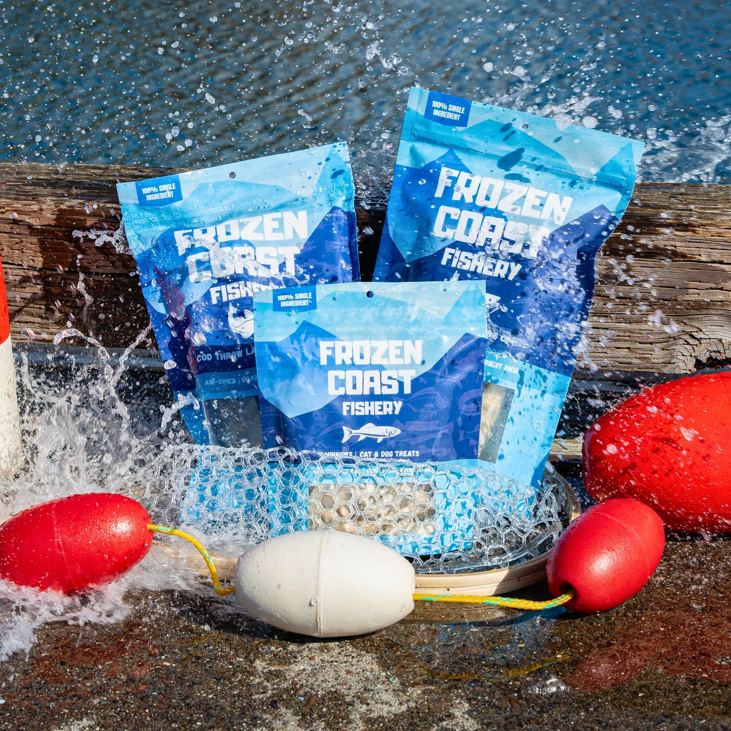 Wild-Caught Minnow Treats-2.5 oz