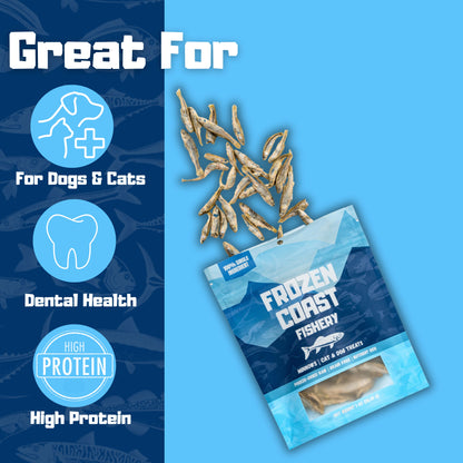 Wild-Caught Minnow Treats-1 oz