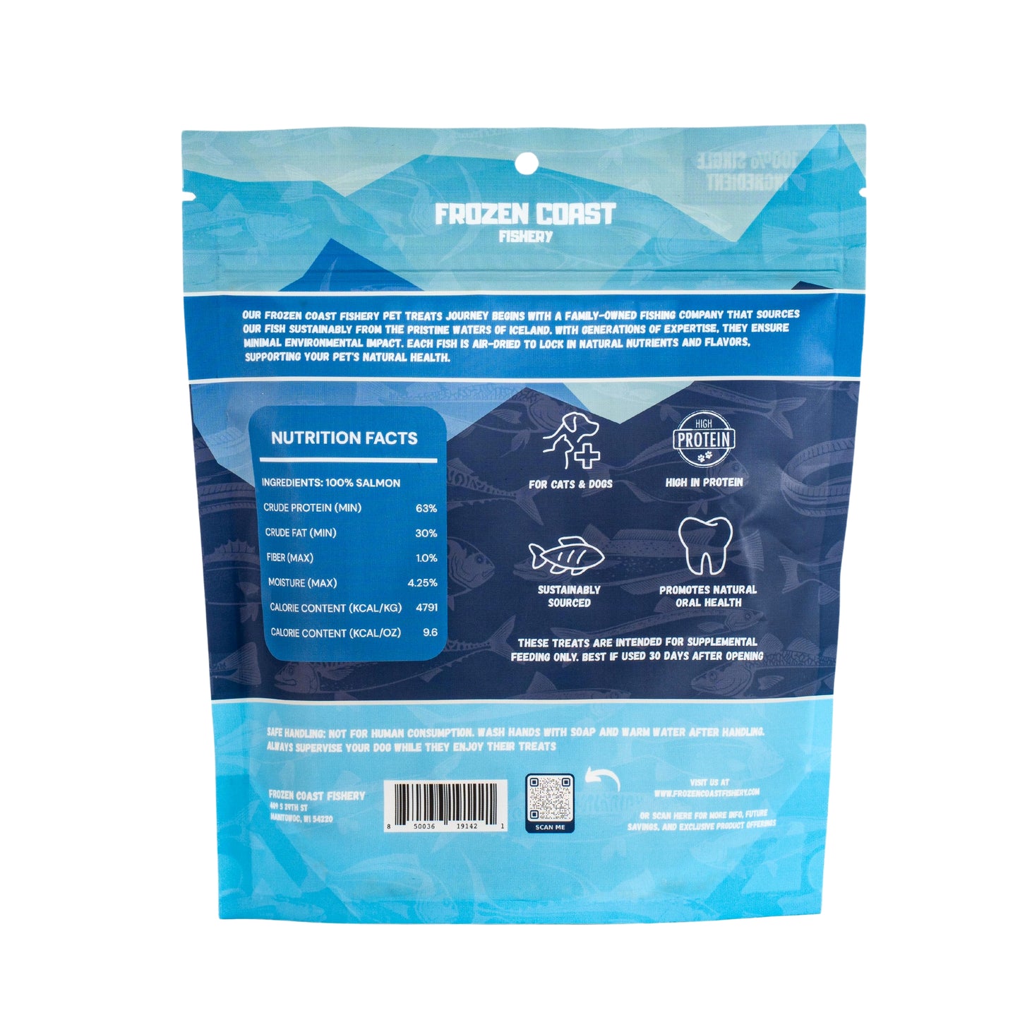 Wild-Caught Salmon Treats 2.5 oz
