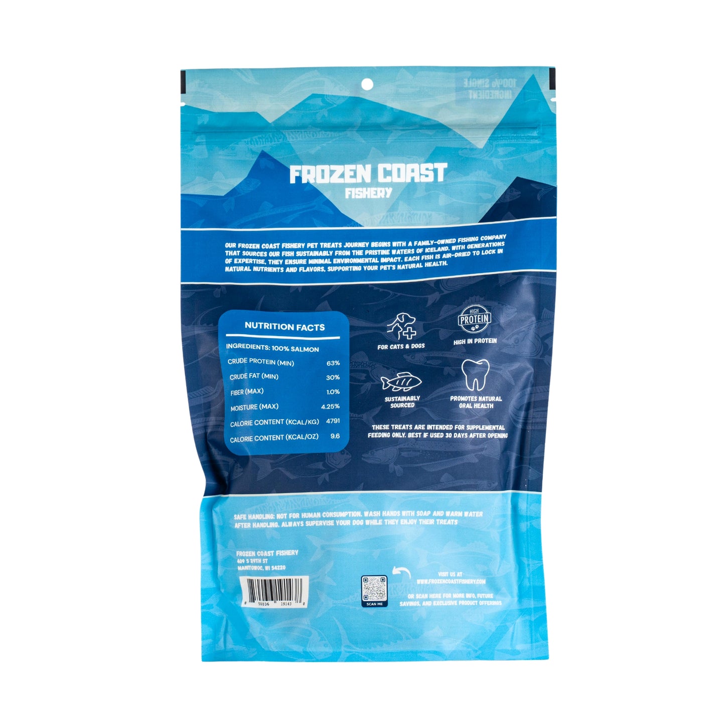 Wild-Caught Salmon Treats- 5 oz