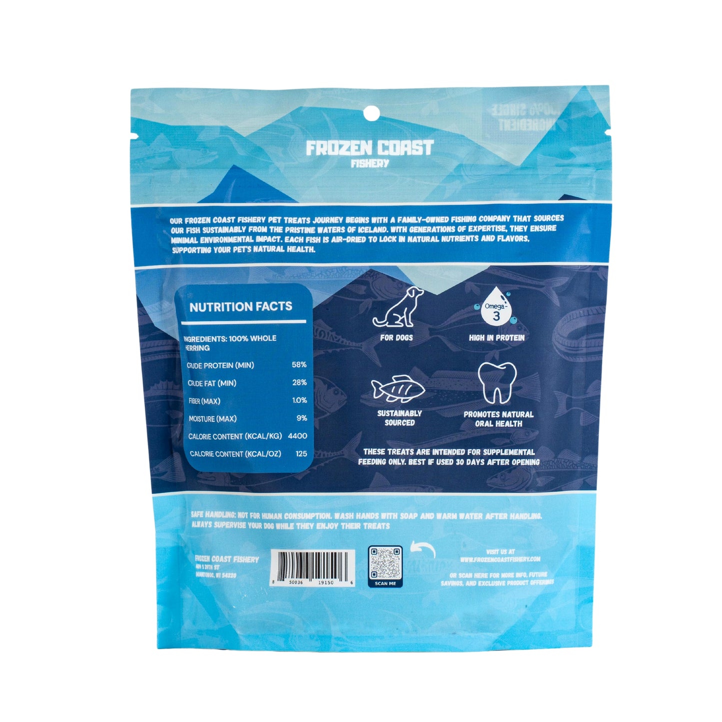 Wild-Caught Herring Treats