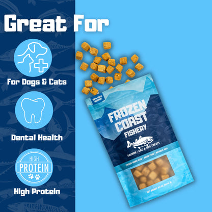 Wild-Caught Salmon Treats- 5 oz