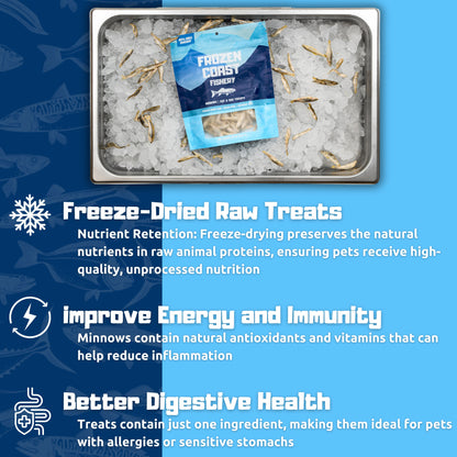 Wild-Caught Minnow Treats-2.5 oz
